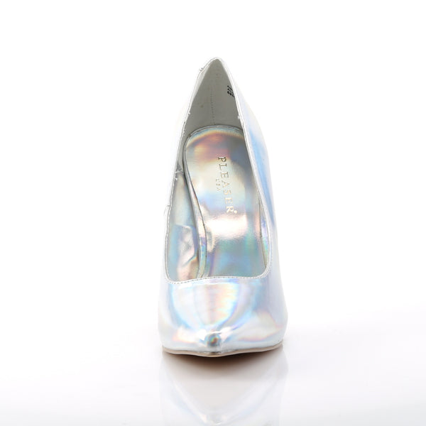 AMUSE-20 Pumps Silber Hologramm von Pleaser – Ansicht 2