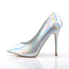 AMUSE-20 Pumps Silber Hologramm von Pleaser – Ansicht 3