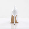 AMUSE-20 Pumps Lack Weiß | Pleaser