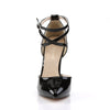 AMUSE-25 Pumps Lack Schwarz | Pleaser SALE