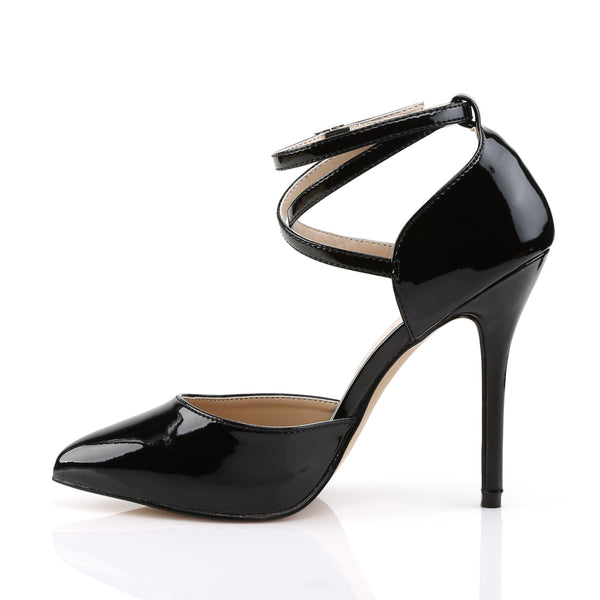 AMUSE-25 Pumps Lack Schwarz | Pleaser SALE