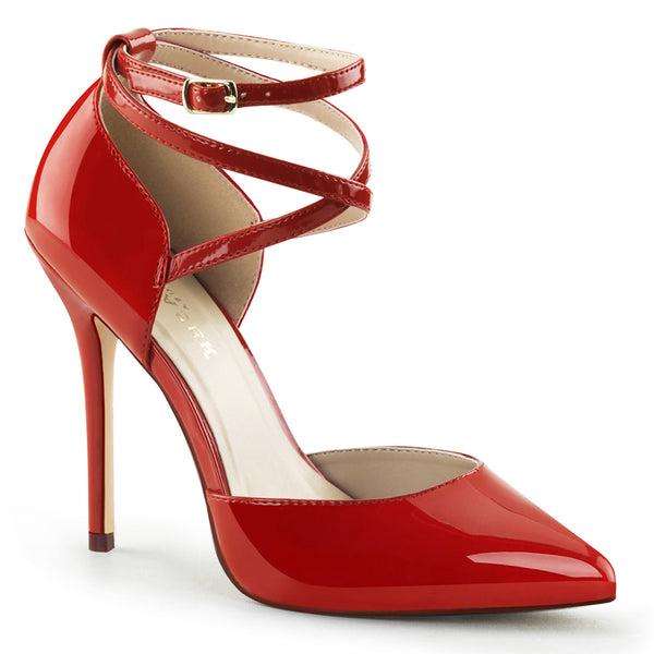 Pumps AMUSE-25 - Lack Rot von Pleaser