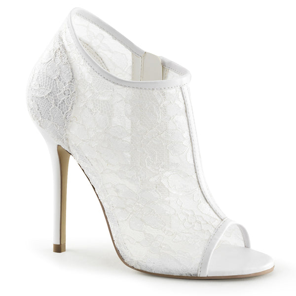AMUSE-56 Pumps Weiß von Fabulicious