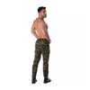 Olivgrüne Army Cargohose im sexy Military Premium Look von TOF Paris – Ansicht 4