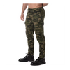Olivgrüne Army Cargohose im sexy Military Premium Look von TOF Paris – Ansicht 5