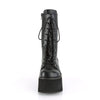 ASHES-105 Plateau Stiefel schwarz von DemoniaCult – Ansicht 2