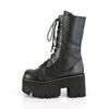 ASHES-105 Plateau Stiefel schwarz von DemoniaCult – Ansicht 3