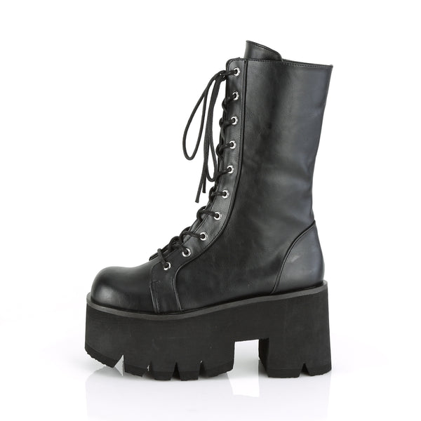ASHES-105 Plateau Stiefel schwarz von DemoniaCult – Ansicht 3