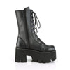 ASHES-105 Plateau Stiefel schwarz von DemoniaCult – Ansicht 5