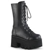 ASHES-105 Plateau Stiefel schwarz von DemoniaCult