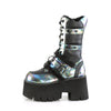 ASHES-120 Plateau Stiefel Schwarz mehrfarbig von DemoniaCult – Ansicht 3