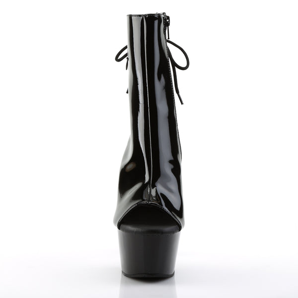 ASPIRE-1018 Plateau Stiefeletten Schwarz Lack von Pleaser – Ansicht 2
