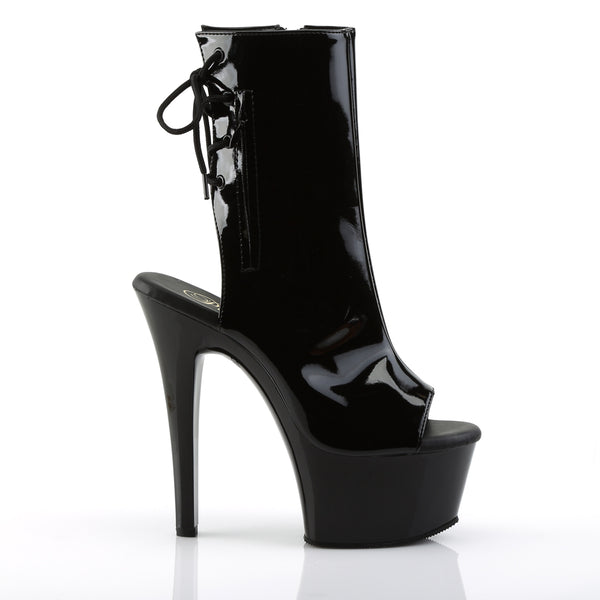 ASPIRE-1018 Plateau Stiefeletten Schwarz Lack von Pleaser – Ansicht 5