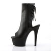 ASPIRE-1018 Plateau Stiefeletten Schwarz Matt von Pleaser – Ansicht 3