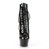 ASPIRE-1020 Plateau Stiefeletten Schwarz Lack von Pleaser – Ansicht 2