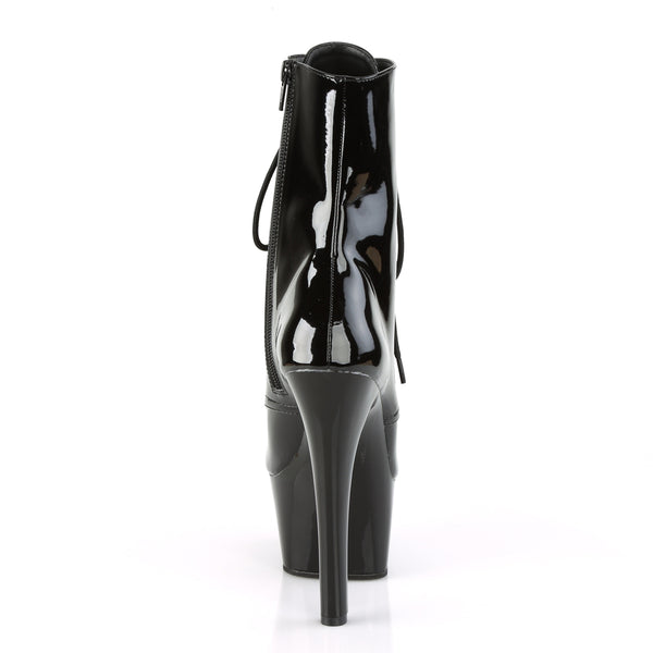ASPIRE-1020 Plateau Stiefeletten Schwarz Lack von Pleaser – Ansicht 4