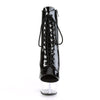 ASPIRE-1021 Plateau Stiefeletten - Schwarz von Pleaser – Ansicht 2