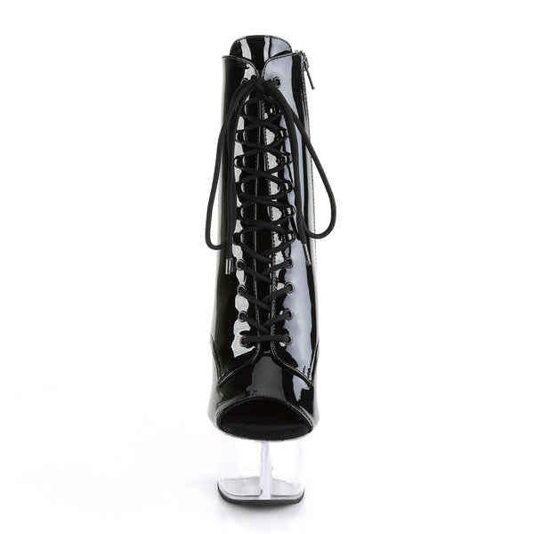 ASPIRE-1021 Plateau Stiefeletten - Schwarz von Pleaser – Ansicht 2
