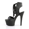 ASPIRE-600-14 Plateau Sandaletten schwarz | Pleaser