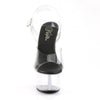 ASPIRE-608 Plateau Sandaletten Schwarz/Transparent von Pleaser – Ansicht 2