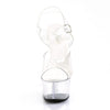 ASPIRE-608 Plateau Sandaletten transparent von Pleaser – Ansicht 2