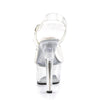 ASPIRE-608 Plateau Sandaletten transparent von Pleaser – Ansicht 4