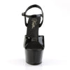 ASPIRE-609 Plateau Sandaletten Lack Schwarz von Pleaser – Ansicht 2