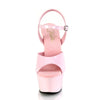 ASPIRE-609 Plateau Sandaletten Lack Baby Pink von Pleaser – Ansicht 2