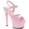 ASPIRE-609 Plateau Sandaletten Lack Baby Pink von Pleaser