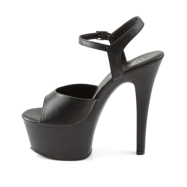 ASPIRE-609 Plateau Sandaletten Schwarz von Pleaser – Ansicht 3