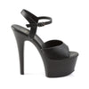 ASPIRE-609 Plateau Sandaletten Schwarz von Pleaser – Ansicht 5