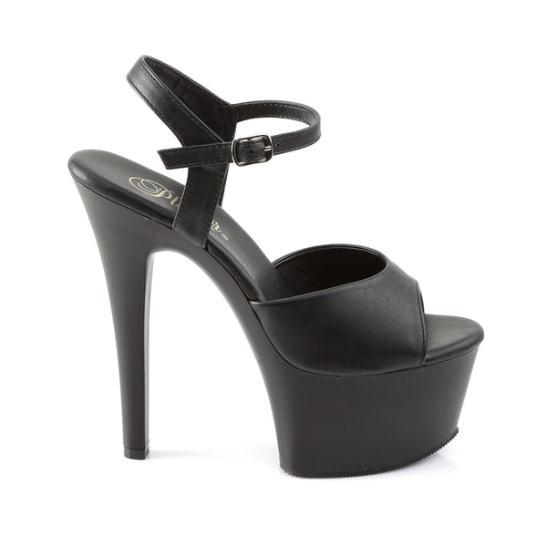 ASPIRE-609 Plateau Sandaletten Schwarz von Pleaser – Ansicht 5