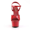 ASPIRE-609 Sandalette Plateauschuhe Rot von Pleaser – Ansicht 2