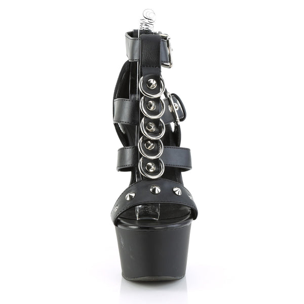 ASPIRE-658 Plateau Sandaletten Schwarz von Pleaser – Ansicht 2