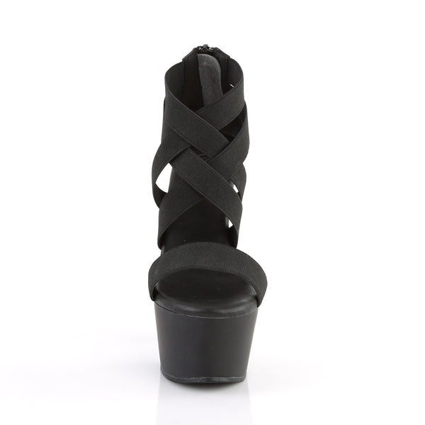 ASPIRE-669 Plateau Sandaletten - Schwarz von Pleaser – Ansicht 2