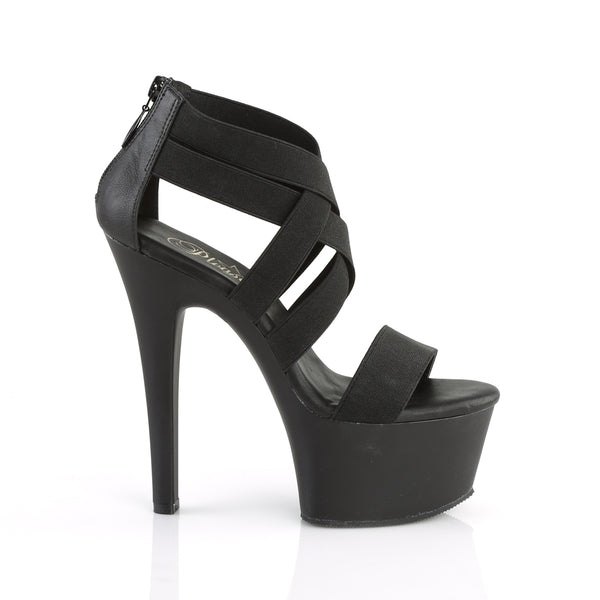 ASPIRE-669 Plateau Sandaletten - Schwarz von Pleaser – Ansicht 5