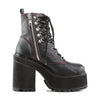 ASSAULT-100 Plateau Stiefeletten Schwarz von DemoniaCult – Ansicht 5