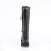 ASSAULT-218 Plateau Stiefel Schwarz Matt von DemoniaCult – Ansicht 2