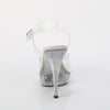 ATHENA-508 Plateau Sandaletten Transparent von Fabulicious – Ansicht 4
