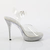 ATHENA-508 Plateau Sandaletten Transparent von Fabulicious – Ansicht 5