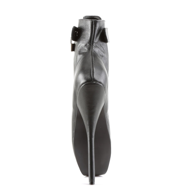 BALLET-1025 Stiefeletten schwarz Matt von Devious – Ansicht 4