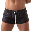 Marineblaue Beach Swim Shorts im klassischen Premium Look von TOF Paris