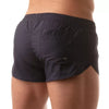 Marineblaue Beach Swim Shorts im klassischen Premium Look von TOF Paris – Ansicht 3
