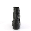 BEAR-150 Plateau Stiefeletten Schwarz Matt von DemoniaCult – Ansicht 4