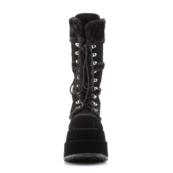BEAR-202 Plateau Stiefel - Schwarz von DemoniaCult – Ansicht 2