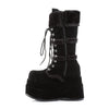 BEAR-202 Plateau Stiefel - Schwarz von DemoniaCult – Ansicht 3