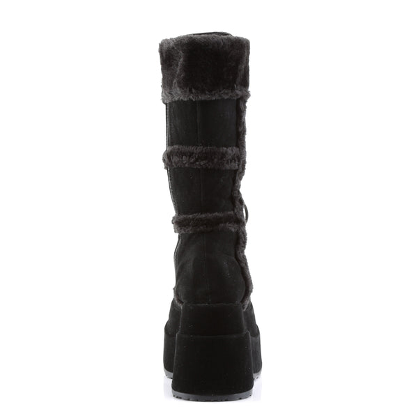 BEAR-202 Plateau Stiefel - Schwarz von DemoniaCult – Ansicht 4