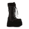 BEAR-202 Plateau Stiefel - Schwarz von DemoniaCult – Ansicht 5