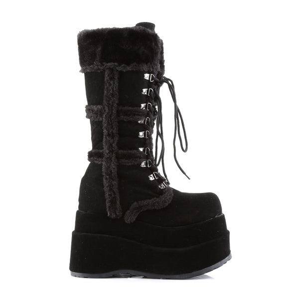 BEAR-202 Plateau Stiefel - Schwarz von DemoniaCult – Ansicht 5