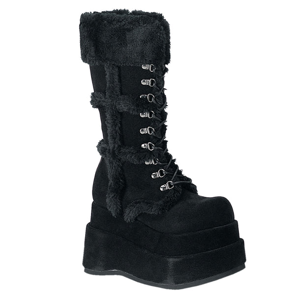 BEAR-202 Plateau Stiefel - Schwarz von DemoniaCult